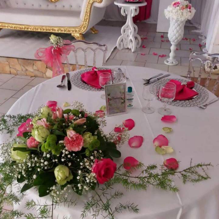 Table des mariés Martinique