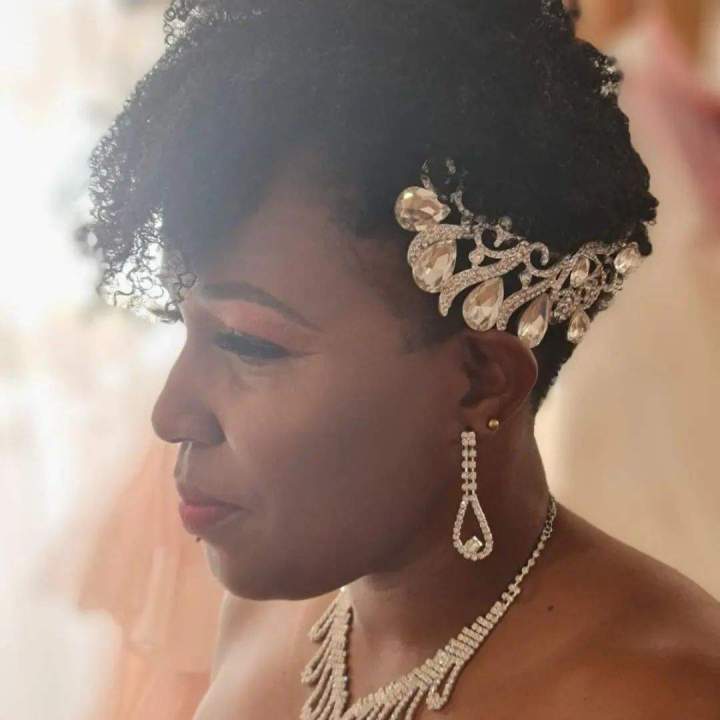 Tiare strass Martinique