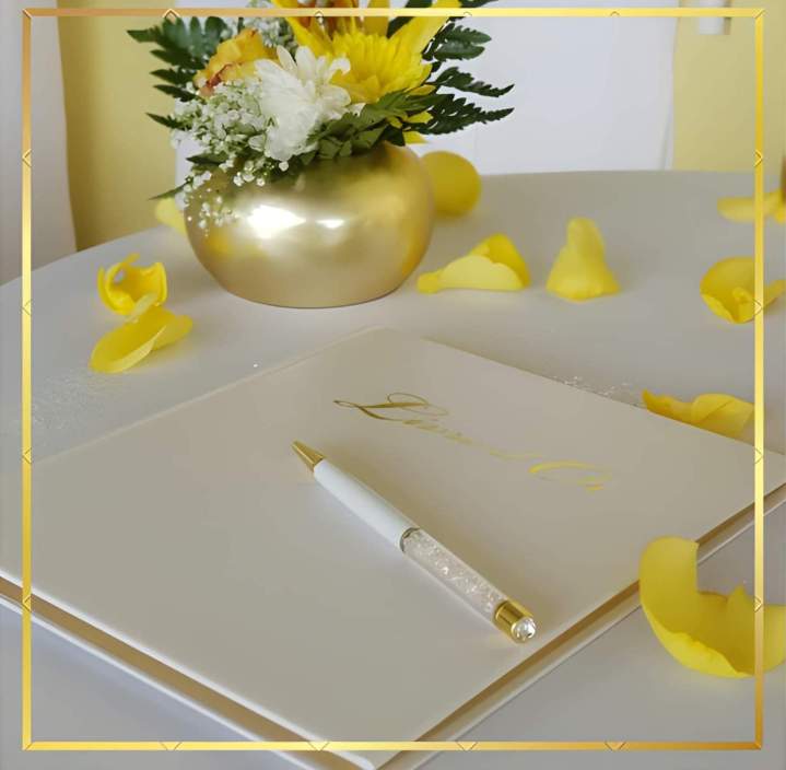 Livre d'or mariage Martinique